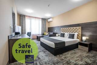 Отель Plaza Hotel Plovdiv Пловдив Junior Suit Double Bed Free Parking-2